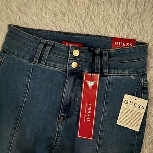 GUESS Los Angeles High Rise Stretch Denim -Skinny Fit Jean.